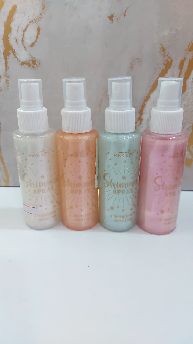 spray shimmer pinkey