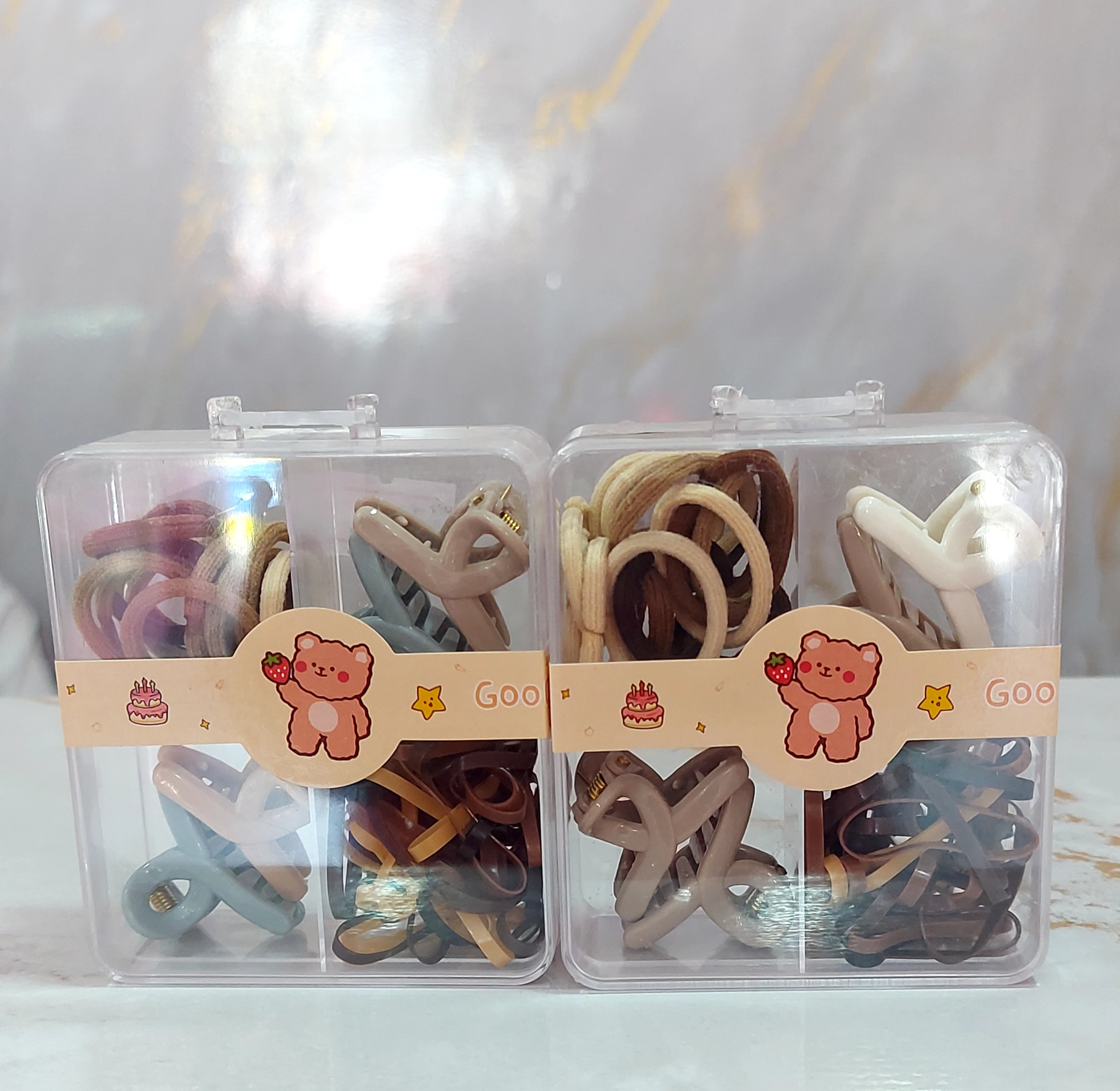 Set de ganchos y colita