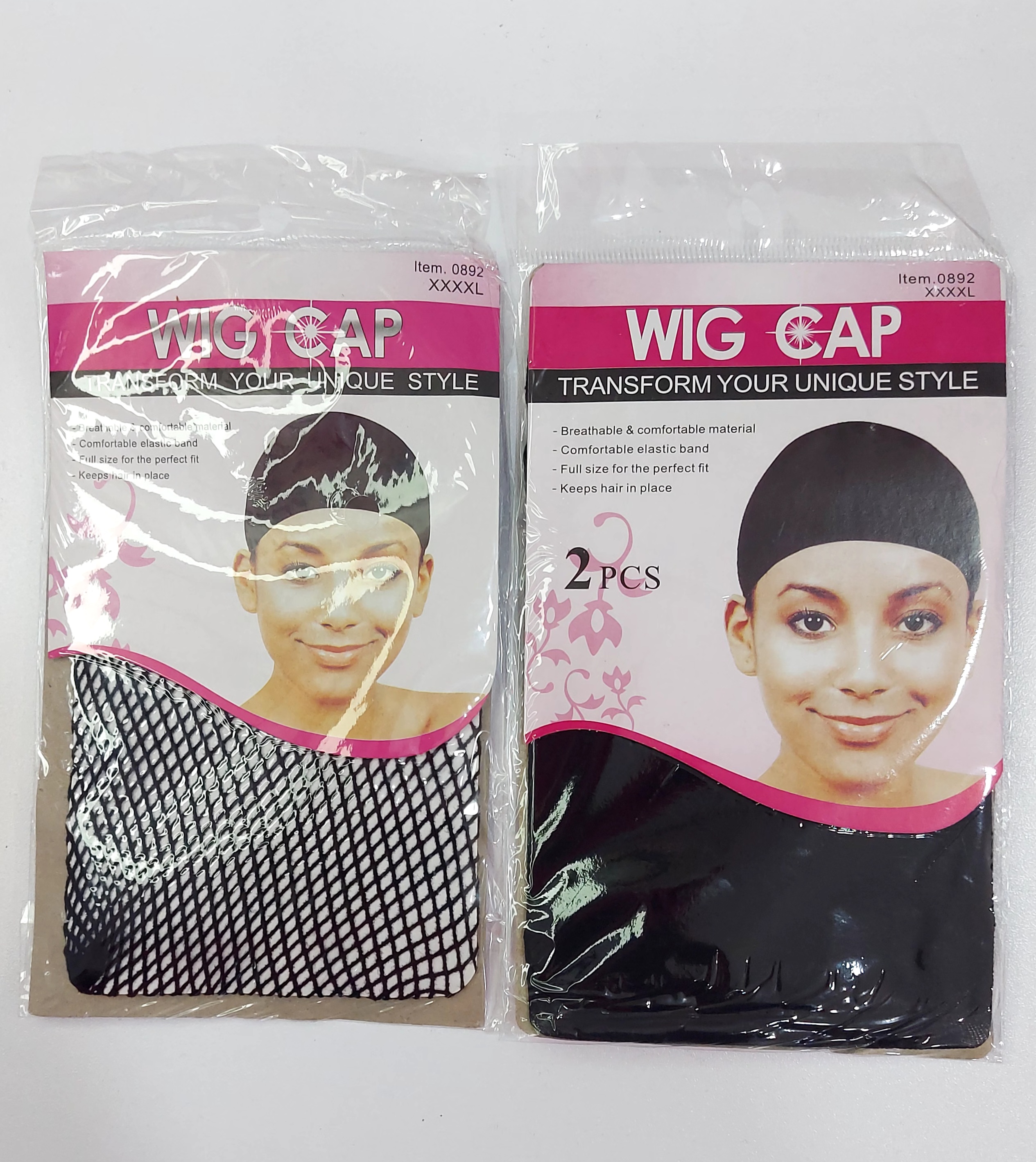 Gorro de mallita y lisos