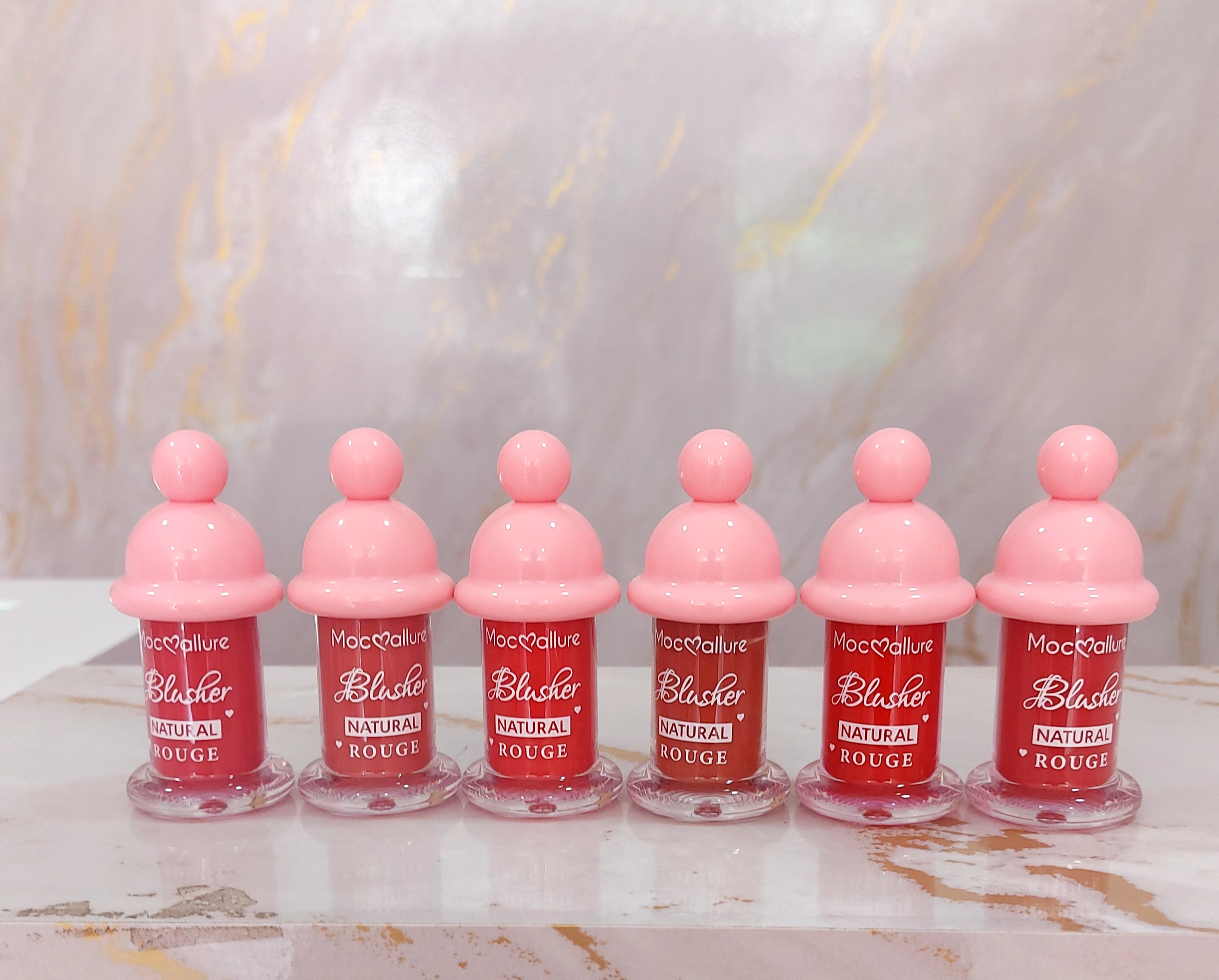 Rubor Liquido con aplicador Grueso