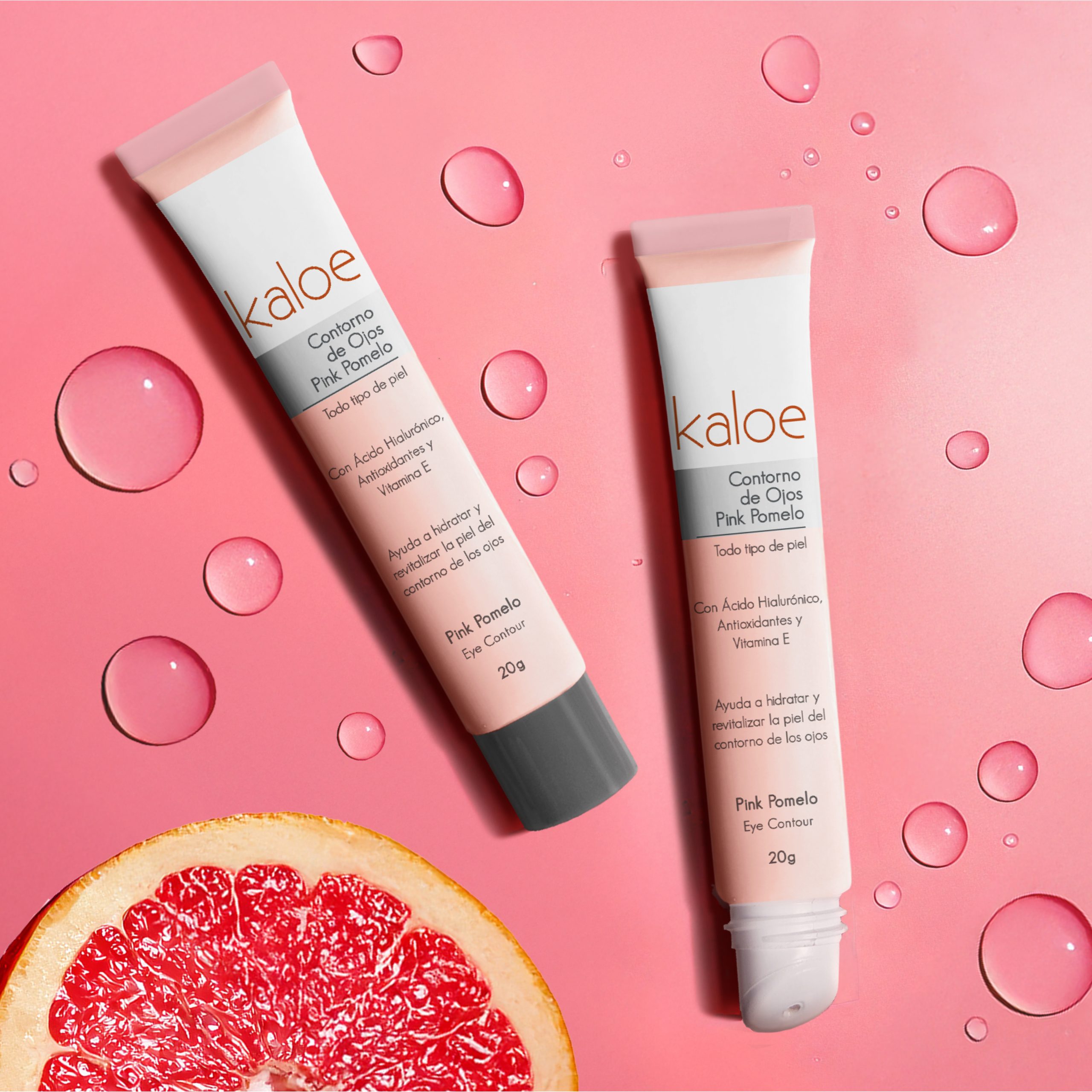 Contorno De ojos Pink Pomelo Kaloe