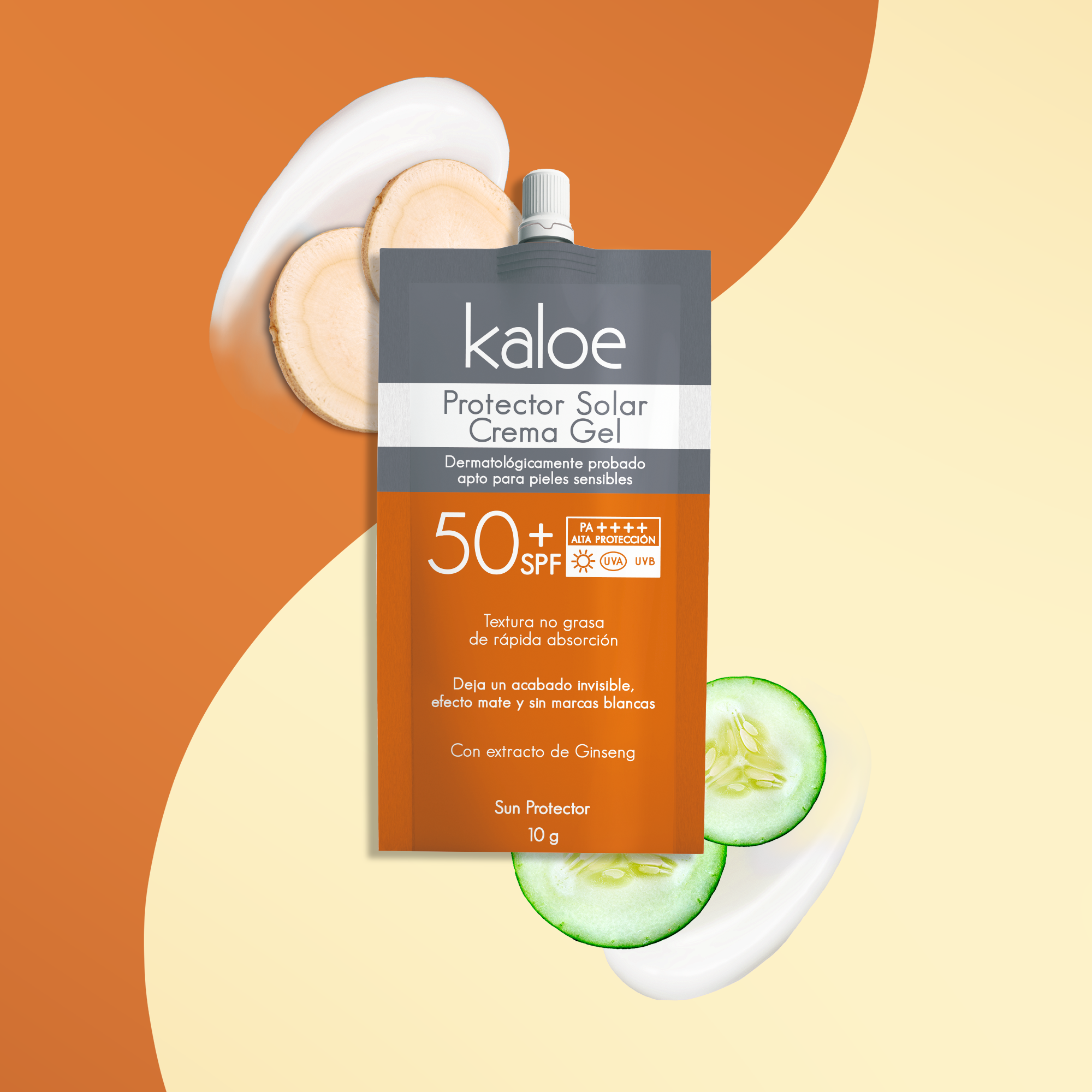 Protector Solar Crema Gel de Kaloe
