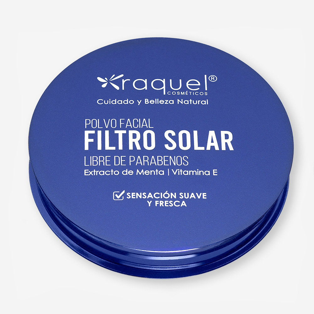 Polvo Facial Con Filtro Solar Raquel